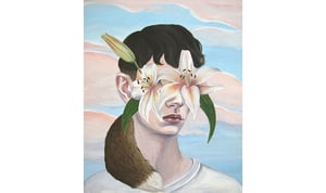 シュルレアリスムの世界観を表現、イラストレーター 榎本マリコが展示会を開催