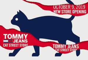 「トミー ジーンズ」初の路面店がキャットストリートにオープン、カスタマイズサービスを展開