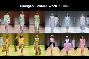 ミントグリーン、ペールブルー..."色"から見る上海ファッションウィーク