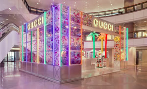 グッチが新プロジェクト「Gucci Pin」始動、テーマの異なる期間限定ショップが世界各国に登場