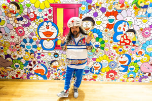 村上隆がペロタン東京で個展「スーパーフラットドラえもん」開催、新作14点を初披露