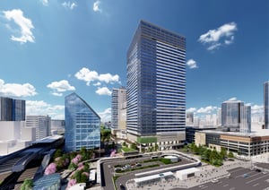 「ららぽーと豊洲」売り場拡張へ、豊洲駅前に新ビルが来年4月にオープン