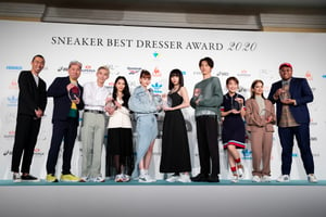 「スニーカーベストドレッサー賞」池田エライザや杉野遥亮が受賞、レイザーラモンRGは殿堂入り