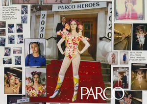 パルコ新ヴィジュアル「PARCO HEROES」にグラフィックデザイナーのジェイミー・リードを起用