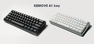完全DIY型のメカニカルキーボード「KEMOVE」登場