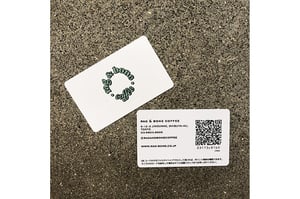 「rag & bone coffee」にオリジナルプリペイドカードが登場