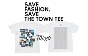 ZOZOがチャリティTシャツ発売、新型コロナ流行前の街をデザイン