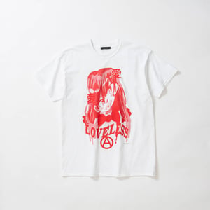 ラブレスがJUN INAGAWAとコラボ、描き下ろしイラストをプリントしたTシャツ発売
