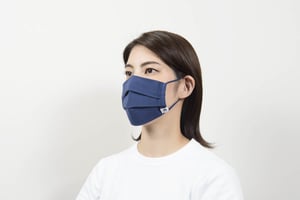 小松マテーレのマスクに秋冬タイプが登場、コロナウイルスの感染能力を抑える効果も