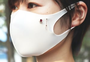 「カナル4℃」マスク用ピアスの新作が発売、売上の10％を日本赤十字社に寄付