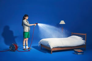 新発想の寝具「毎日、洗える、ふとん。」が登場　自宅のシャワーで5分で清潔に