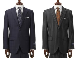 ゼニアの生地を使った青山商事のスーツ発売、8種類の柄をラインナップ