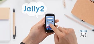 クレジットカードと同じサイズ、世界最小のAndroidスマホ「Jelly 2」が登場