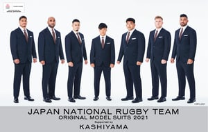 オンワードグループが日本ラグビーフットボール協会とサポーター契約締結　カシヤマがスーツ提供