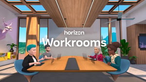 フェイスブックがバーチャル会議室「Horizon Workrooms」公開、アバターを使った自然な会話が可能