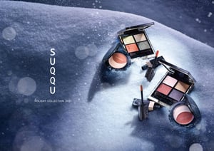 「SUQQU」2021年ホリデーコフレは冬の自然の美しさを表現したキット発売　月を模したフェイスカラーが登場