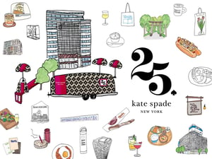 「ケイト・スペード ニューヨーク」が上陸25周年記念イベント開催、キッチンカーや撮影スポットを用意