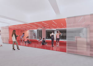 セレクトショップ初のダンススタジオを併設、「アトモス ピンク」原宿の旗艦店がリニューアルオープン