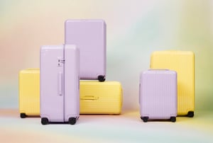 「リモワ」ラベンダーとシトロンのスーツケースを発売、iPhoneケースやステッカーセットも