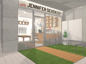 原宿のザ グレート バーガー横に新たなバーガーショップ「ジェニファーセブン」が誕生　雑貨店を併設