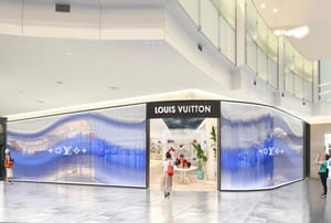 日本初ルイ・ヴィトンの空港内免税店、羽田空港第3ターミナル内にオープン