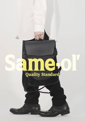 大阪鞄のブランド「セイムオー」がデビュー　阪急メンズ東京でポップアップ開催