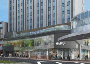 熊本パルコ跡地に新たな商業施設「HAB＠」が2023年春に開業