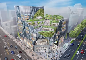 神宮前6丁目の商業施設が2024年春に開業決定　建築デザインは平田晃久が担当