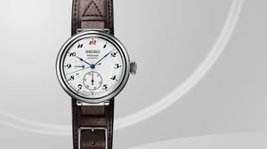 セイコーが110周年、国産初の腕時計をオマージュした限定モデルを発売
