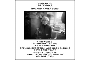 ローランド・ハーゲンバーグの個展がBOOKMARCで開催、 80’s NY POPアートの巨星たちを撮影