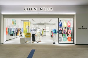 ユナイテッドアローズのEC主軸ブランド「CITEN」が常設店舗の展開をスタート　人気のロゴアイテムを多数集積