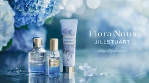 フローラノーティス ジルスチュアートが「ブルーハイドレンジア」の香りを発売　雨に濡れた紫陽花をイメージ