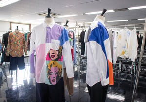 コム デ ギャルソン・シャツがアンディ・ウォーホルとコラボ、マリリン・モンロー柄のシャツなど発表