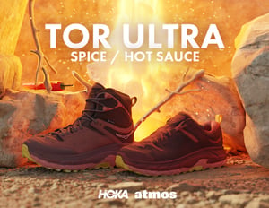 ホカのシューズ「トー ウルトラ」をゴアテックス仕様でアレンジ　秋らしい限定カラーで展開