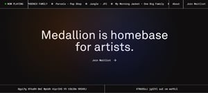限定コンテンツの配信も　アーティストとファンが直接つながるプラットフォーム「Medallion」