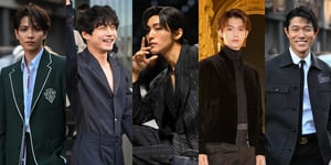 日本の俳優5人のミラノファッションウィーク・スナップ　2024年秋冬