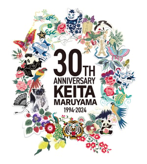 「ケイタマルヤマ」がブランド30周年を記念したプロジェクト始動、ファセッタズムやエンフォルドとのコラボも