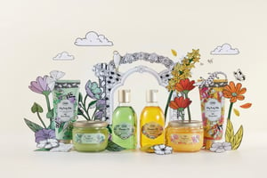 サボンが新コレクション「センサリー・ガーデンズ」を発売、フローラルグリーンとフローラルシトラスの2つの香り