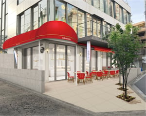 2020年に閉店した老舗洋菓子店「コロンバン」のサロン・ド・テが原宿に復活