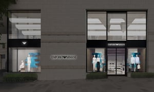 エンポリオ アルマーニが六本木ヒルズに新店舗をオープン　最新コレクションを展開