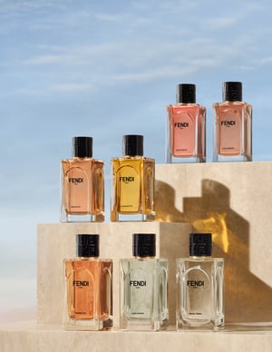 フェンディから初のフレグランスコンプリートコレクションが登場　象徴的な家族を表した7つの香り