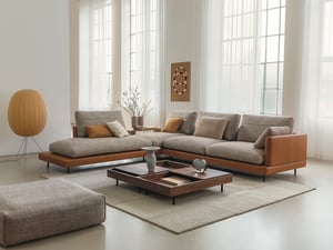 ドイツの高級家具ブランド「ロルフベンツ」が60周年記念ソファシリーズを発売、張地をカスタム可能な27種類