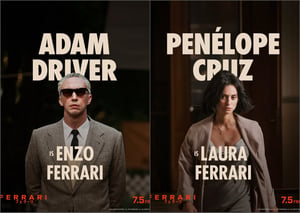 F1の“帝王”を描く　映画「フェラーリ」が全国公開、主演はアダム・ドライバー