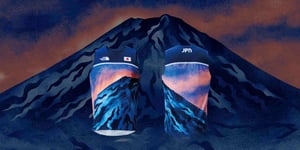 「ザ・ノース・フェイス」がスポーツクライミング日本代表のユニフォームを製作、富士山をモチーフに