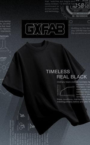 カシオ計算機が色褪せに強いTシャツ「GXFAB」を開発、ファッションディレクターの山口壮大が参画