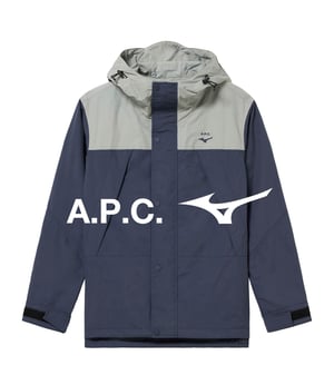 A.P.C.がミズノとコラボ　日本限定販売のマウンテンジャケットを発売