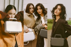 藤井萩花・夏恋と「リモワ」　異なる3つのスタイルに合わせるOriginal Bag