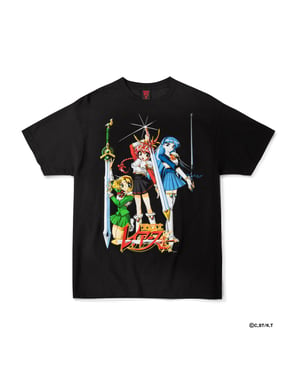 ギークス ルールがCLAMP原作アニメ「魔法騎士レイアース」とのコラボTシャツを発売