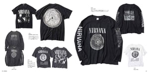 ニルヴァーナのヴィンテージTシャツをまとめた書籍が発売、国内有数のマニアがプロデュース