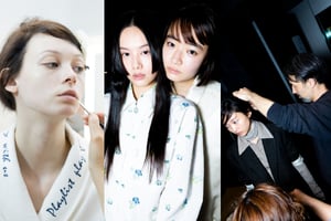 バックステージに潜入 「tiit tokyo」25AWコレクションのヘアメイクをレポート